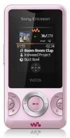   sony ericsson w205 pink