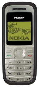   nokia 1200i blue black